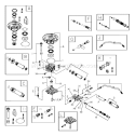 Page B Diagram and Parts List for 1807-0  Briggs and Stratton Pressure Washer